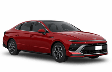 Hyundai Sonata new Красный