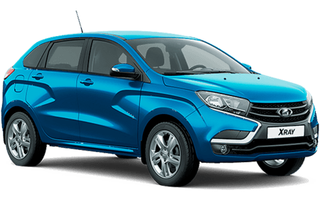 Lada XRAY Синий