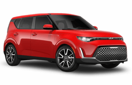Kia Soul Красный