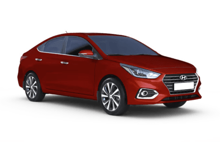 Hyundai Accent Красный