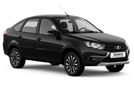 Lada Granta active cross Черный