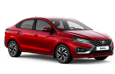 Lada Iskra седан Бордовый