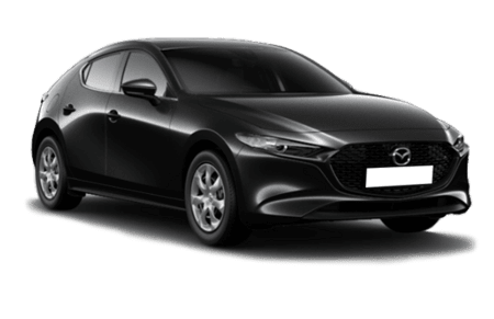Mazda 3 хэтчбек Черный