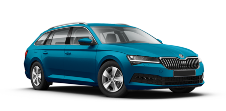 Skoda Superb Combi Синий