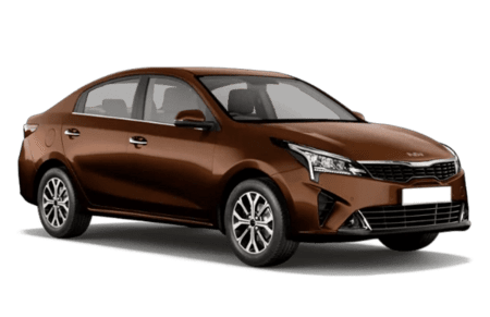 Kia Rio Коричневый