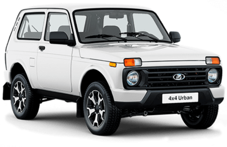Lada Niva Urban 3d 4x4 Белый