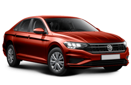 Volkswagen Jetta Красный