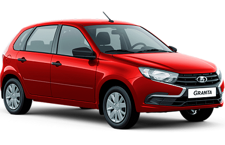 Lada Granta хэтчбек Красный