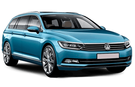 Volkswagen Passat Variant Голубой