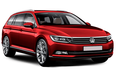 Volkswagen Passat Variant Красный
