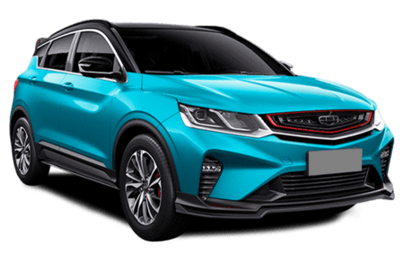 Geely Coolray Голубой