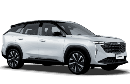Geely Atlas Новый белый