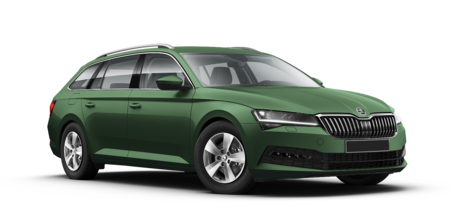 Skoda Superb Combi Зеленый
