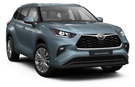 Toyota Highlander Голубой