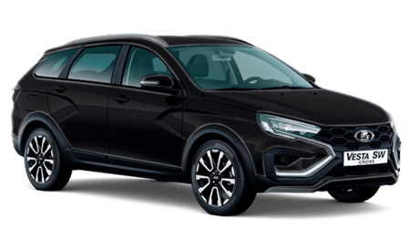 Lada Vesta SW Cross Черный