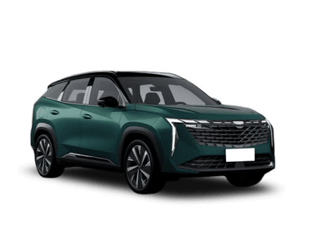 Geely Atlas Новый зеленый