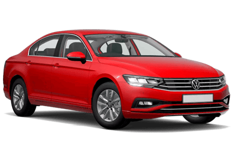 Volkswagen Passat Красный