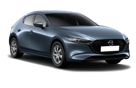 Mazda 3 хэтчбек Синий