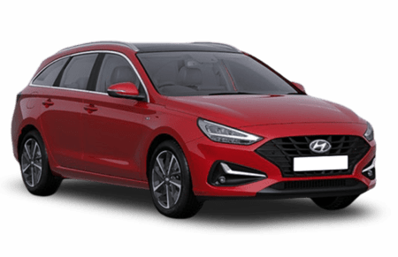 Hyundai i30 универсал Красный