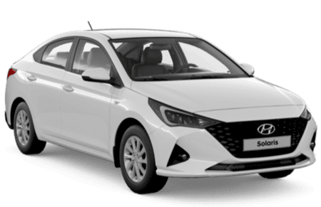 Hyundai Solaris Белый