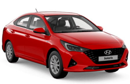 Hyundai Solaris Красный