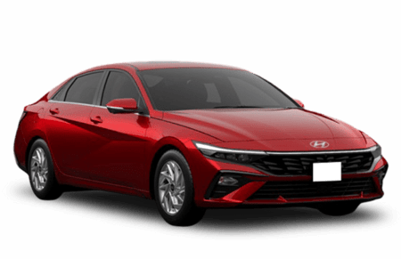 Hyundai Elantra Новая Красный