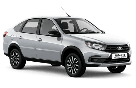 Lada Granta active cross Серебряный