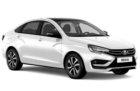 Lada Vesta седан Белый