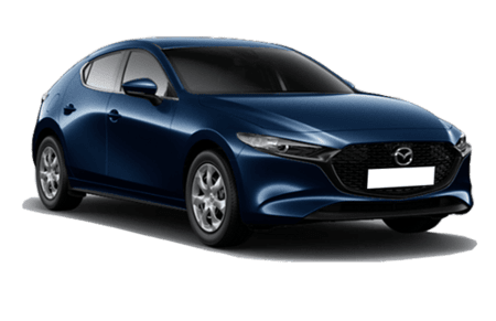 Mazda 3 хэтчбек Синий