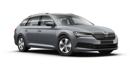 Skoda Superb Combi Серый