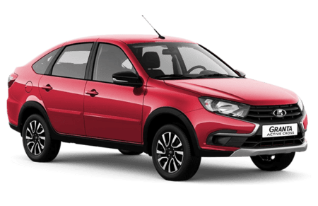 Lada Granta active cross Бордовый