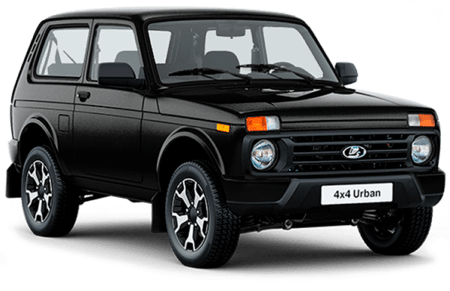 Lada Niva Urban 3d 4x4 Черный