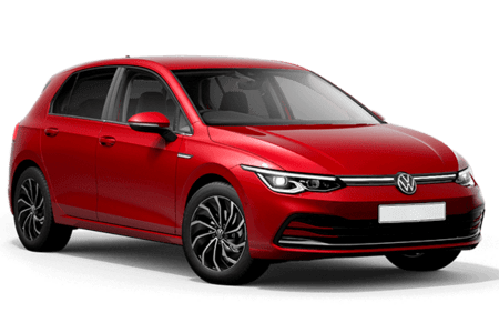 Volkswagen Golf Красный