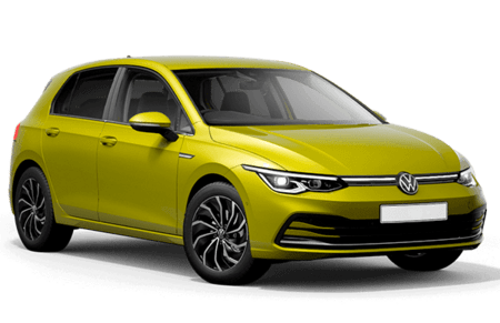 Volkswagen Golf Желтый