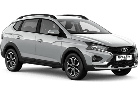 Lada Iskra SW Сross Серебристый