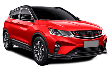 Geely Coolray Красный