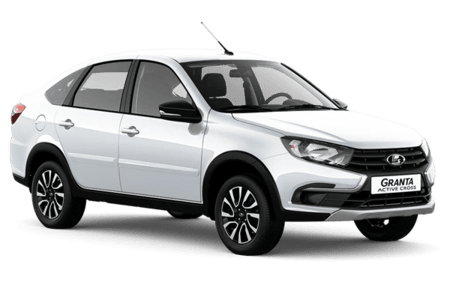 Lada Granta active cross Белый
