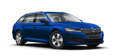 Skoda Superb Combi Синий