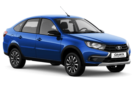 Lada Granta active cross Синий