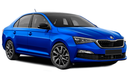 Skoda Rapid Синий