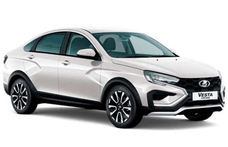 Lada Vesta Cross Белый