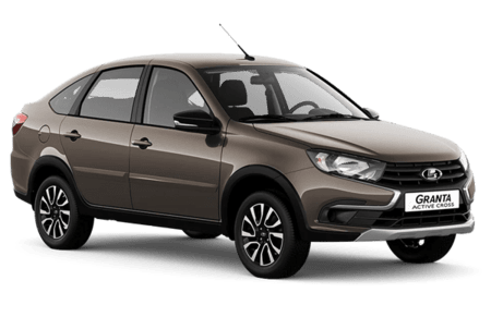 Lada Granta active cross Коричневый