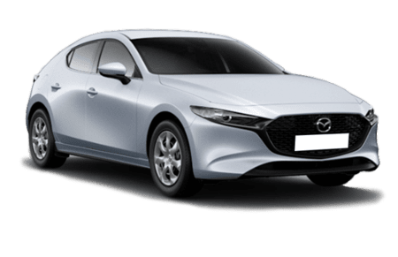 Mazda 3 хэтчбек Белый