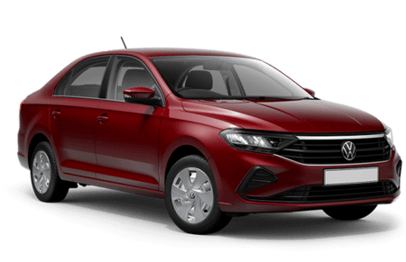 Volkswagen Polo Красный